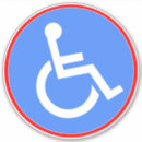 Search for parking sign stickers Handicap