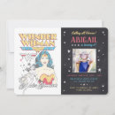 Search for wonder woman birthday invitations Superhero