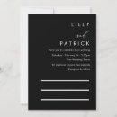 Search for classical music wedding invitations Black