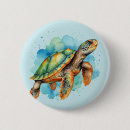 Search for cute turtle badges Sea life