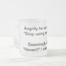Search for argument mugs Humour