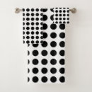 Search for black and white polka dot bath towels Stylish