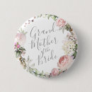 Search for grandmother of the bride badges Pink