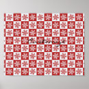 Search for red and white pattern posters Colourful