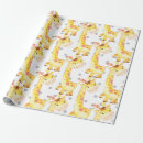 Search for jungle wrapping paper Giraffe