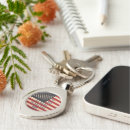 Search for american flags key rings Red white and blue