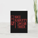 Search for swear cards Santa claus