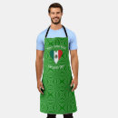 Search for mexican flag aprons Green white red