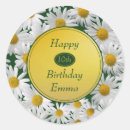 Search for flower petal stickers White