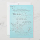 Search for ice blue winter wedding invitations Couple