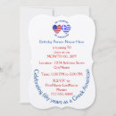 Search for country flags invitations Usa flag heart