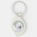 Search for samoyed dog key rings Cute
