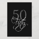 Search for formal 50th birthday invitations Simple