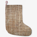 Search for burlap christmas stockings Brown