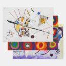 Search for abstract paintings gift wrap Bauhaus