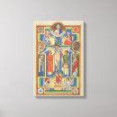 Search for mediaeval canvas prints Jesus