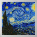 Search for starry night posters Vincent