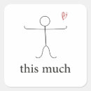 Search for i love you this much stickers Wife