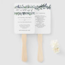 Search for rustic wedding hand fans Greenery