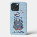Search for cute gnome iphone cases Red