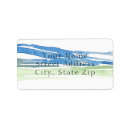Search for hill return address labels Blue
