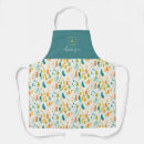 Search for teal abstract aprons Gold