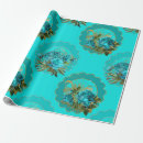 Search for glitter wrapping paper Teal