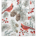 Search for cardinal bird shower curtains Pattern