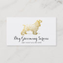 Search for gold foil business cards Dog walker