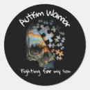 Search for skull warrior stickers Awareness
