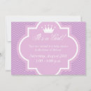 Search for princess crown baby shower invitations Chevron
