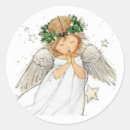 Search for cute angels stickers Round