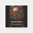 Search for skull napkins Roses