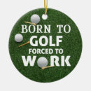 Search for funny golf christmas tree decorations Birthday