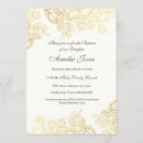 Search for lace christening invitations White
