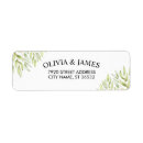 Search for couples shower return address labels Botanical