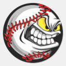 Search for cartoon baseball stickers Sport