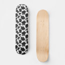 Search for cow skateboards Black and white