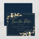 Search for navy gold save the dates Modern