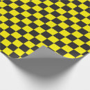 Search for black and yellow wrapping paper Minimal
