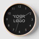 Search for company logo clocks Business gift