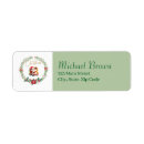 Search for b monogram return address labels Cute