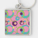 Search for square funky key rings Blue