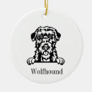 Search for irish wolfhound christmas tree decorations Dog