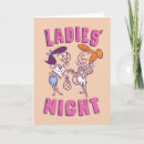 Search for cartoon lady cards Vintage