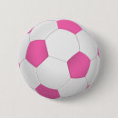 Search for pink football badges Girly