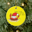 Search for crab christmas tree decorations Beach