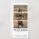 Search for photo strip save the dates Engagement