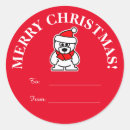 Search for from santa tag stickers To and from