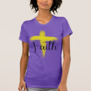 Search for cross womens tshirts Faith